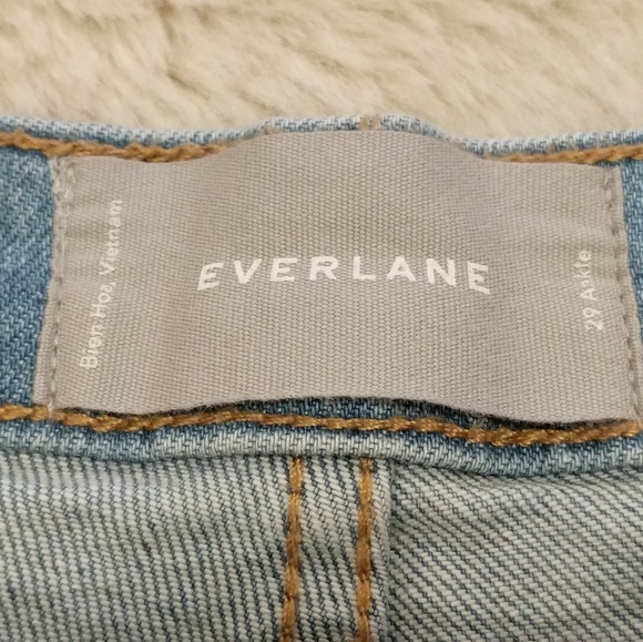 Everlane Mid Rise Skinny Ankle Jeans - Picture 2 of 3